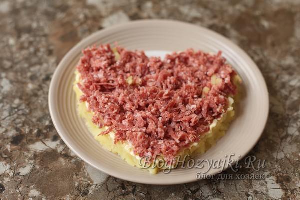 Топ 5 салатов на День святого Валентина в виде сердца