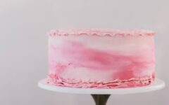 Двухцветный Валентина торт украшение Учебник